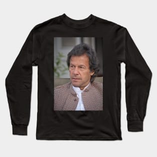 imran khan cricketer Long Sleeve T-Shirt